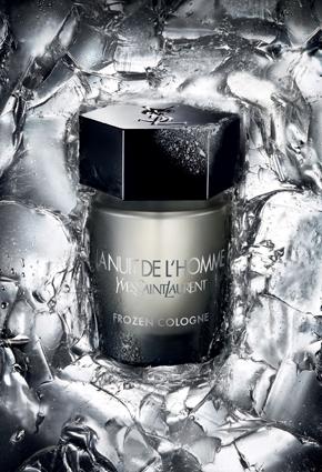 إيف سان لوران تطلق عطر La Nuit de l’Homme Frozen Cologne